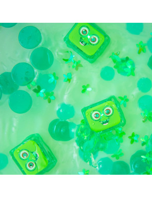 Glo Pals, Kostki sensoryczne świecące w wodzie - zabawka kąpielowa Pippa