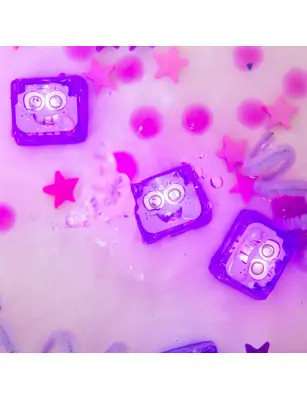 Glo Pals, Kostki sensoryczne świecące w wodzie - zabawka kąpielowa Lumi