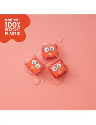 Glo Pals, Kostki sensoryczne świecące w wodzie - zabawka kąpielowa Sammy