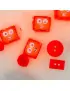 Glo Pals, Kostki sensoryczne świecące w wodzie - zabawka kąpielowa Sammy