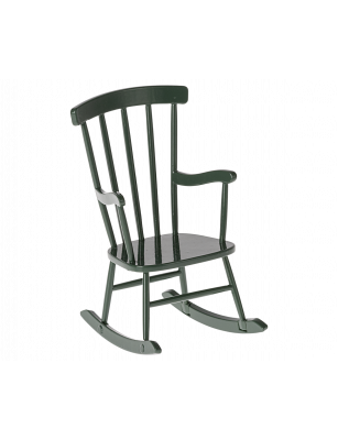 Krzesło bujane dla Myszek Maileg, Green