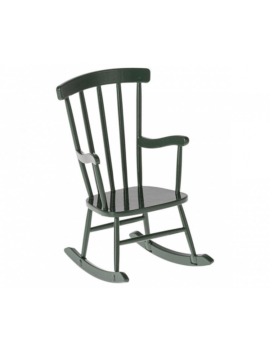 Krzesło bujane dla Myszek Maileg, Green