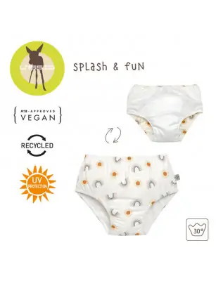 Lassig Majteczki pieluszka do pływania Splash & Fun Tęcza nature