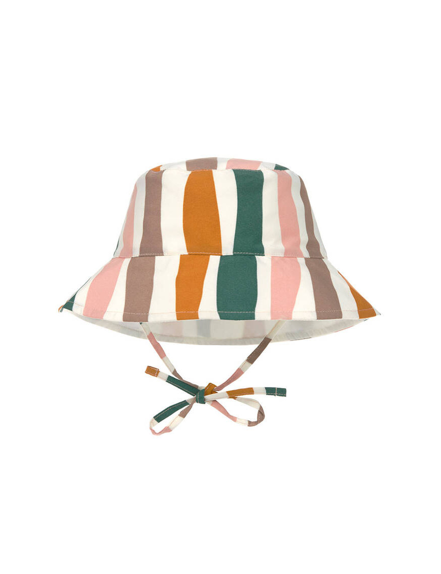 Lassig Dwustronny kapelusz przeciwsłoneczny UV80 Splash & Fun Fale pink/nature