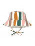 Lassig Dwustronny kapelusz przeciwsłoneczny UV80 Splash & Fun Fale pink/nature