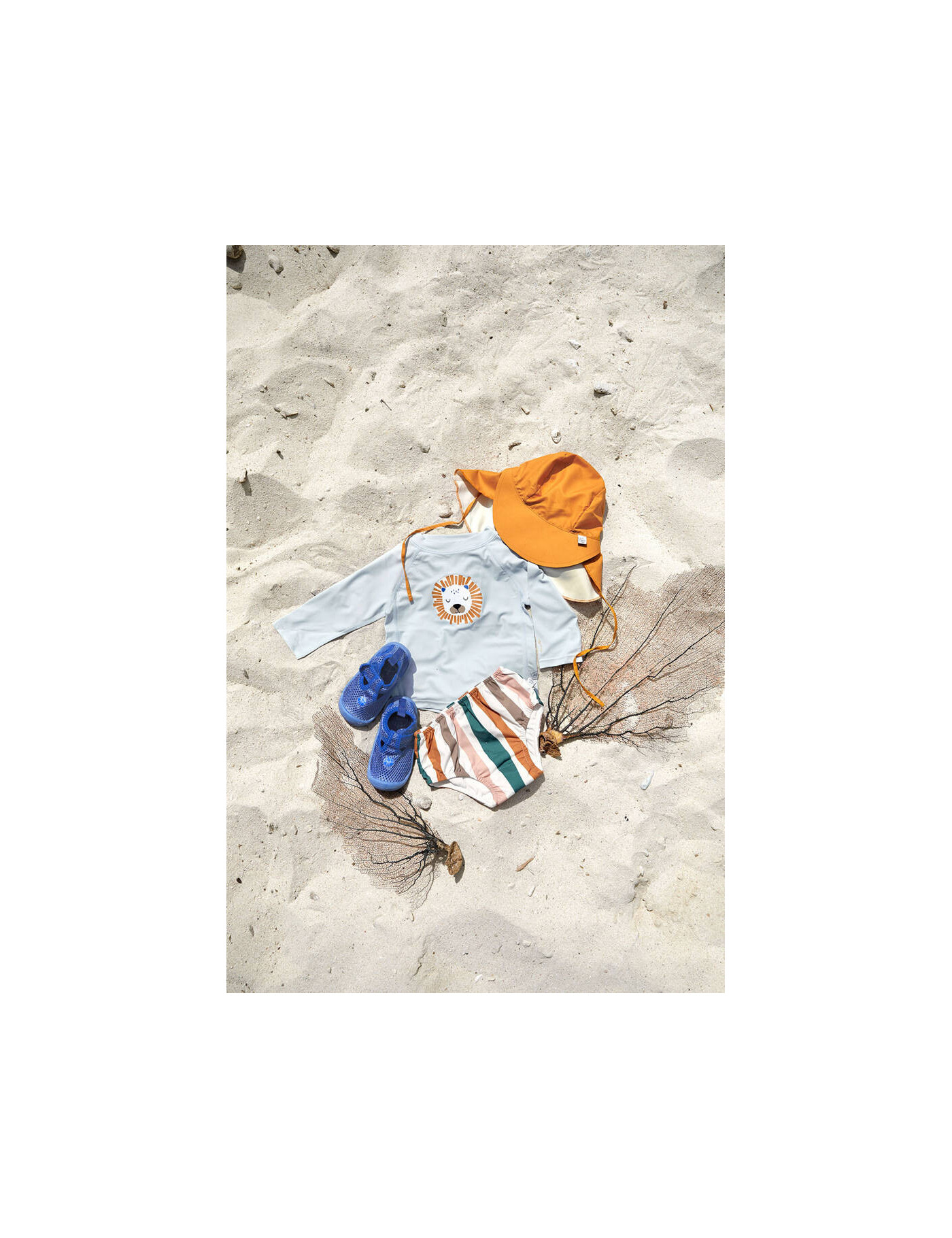 Lassig Koszulka do pływania z długim rękawem przeciwsłoneczna UV60 Splash & Fun Lew powder blue Lassig Koszulka do pływania z długim rękawem przeciwsłoneczna UV60 Splash & Fun Lew powder blue