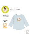Lassig Koszulka do pływania z długim rękawem przeciwsłoneczna UV60 Splash & Fun Lew powder blue Lassig Koszulka do pływania z długim rękawem przeciwsłoneczna UV60 Splash & Fun Lew powder blue