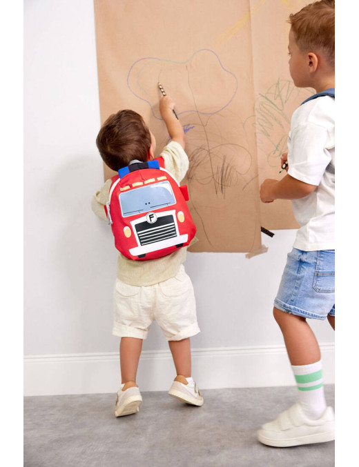 Lassig Plecak mini Tiny Drivers Wóz strażacki