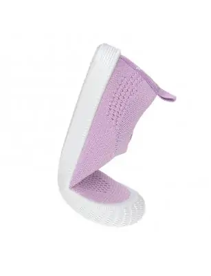 Lassig Ultrawygodne elastyczne trampki dziecięce z antypoślizgową podeszwą Splash & Fun lilac