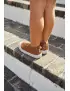 Lassig Ultrawygodne elastyczne trampki dziecięce z antypoślizgową podeszwą Splash & Fun caramel