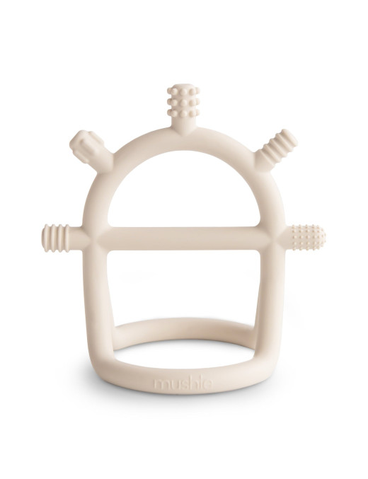 Mushie Gryzak Sensoryczny No-Drop – Shifting Sand