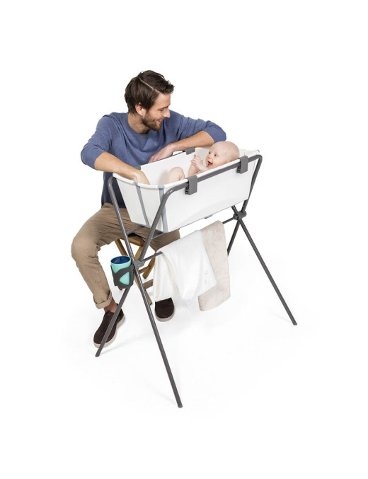 Stokke® Składana wanienka Flexi Bath® Transparent Blue