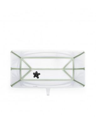 Stokke® Składana wanienka Flexi Bath® Transparent Green