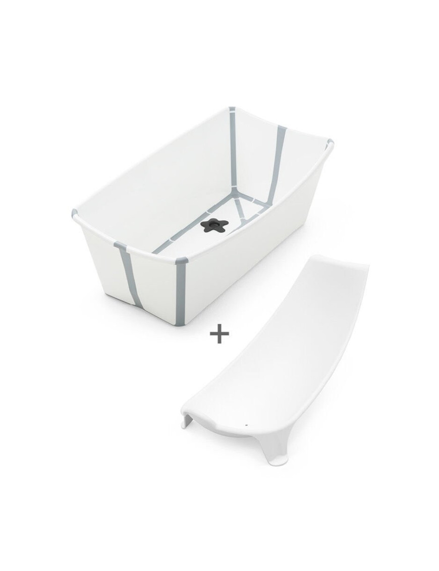 Stokke® Flexi Bath® zestaw, wanienka + wkładka niemowlęca, White Stokke® Flexi Bath® zestaw, wanienka + wkładka niemowlęca, White