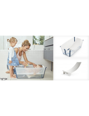 Stokke® Flexi Bath® zestaw, wanienka + wkładka niemowlęca, White