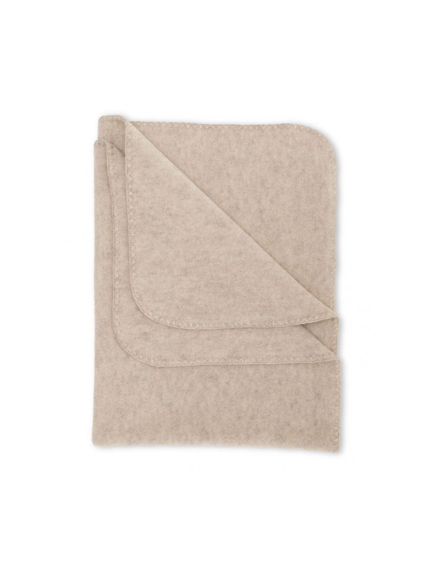 Ciepły kocyk z 100% wełny merino, Engel Sand
