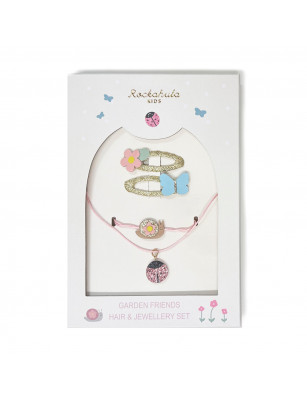 Rockahula Kids biżuteria dla dziewczynki zestaw Garden Friends
