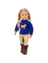 Lalka MONTANA FAYE 46 cm – dżokejka z warkoczami Our Generation Lalka MONTANA FAYE 46 cm – dżokejka z warkoczami Our Generation