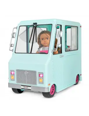 Ciężarówka z lodami i wyposażeniem – SWEET STOP ICE CREAM TRUCK Our Generation