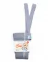 Legginsy z organicznej bawełny z szelkami Marshmallow, Silly Silas