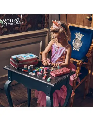 Souza! Kosmetyki do makijażu dla dzieci duży zestaw 21 el. Luxe