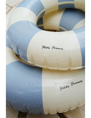 Dmuchane koło do pływania 45 cm Nordic Blue Petit Pommes