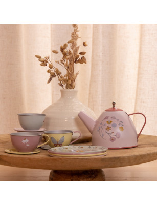Little Dutch Zestaw Tea set Flowers & Butterflies 13 elementów