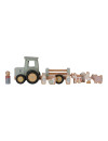 Little Dutch Traktor z przyczepą Little Farm FSC Little Dutch Traktor z przyczepą Little Farm FSC