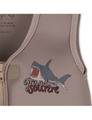 Kamizelka do nauki pływania dla dzieci float vest - Shark