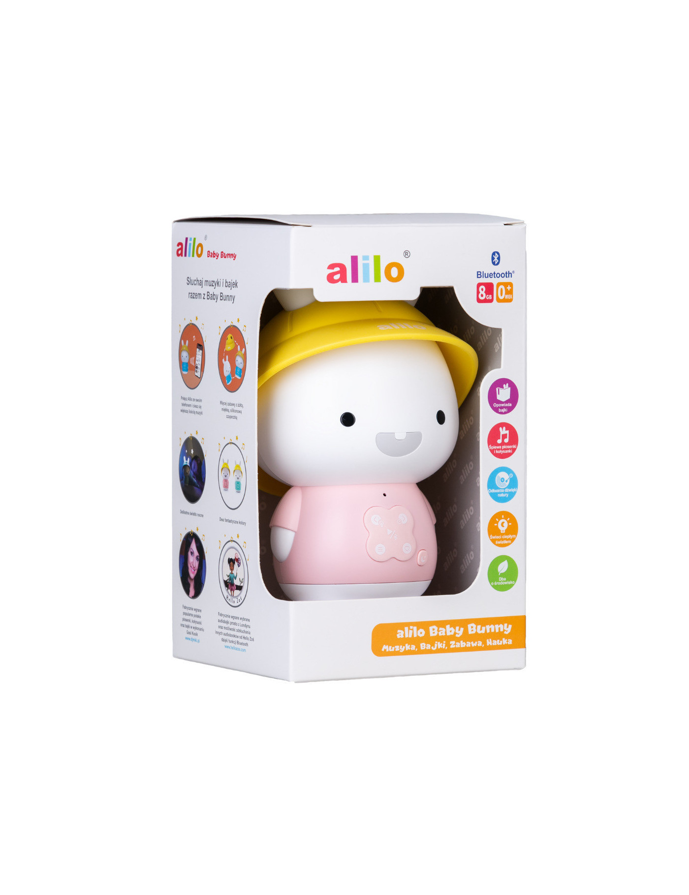 Alilo, Króliczek Baby Bunny Różowy