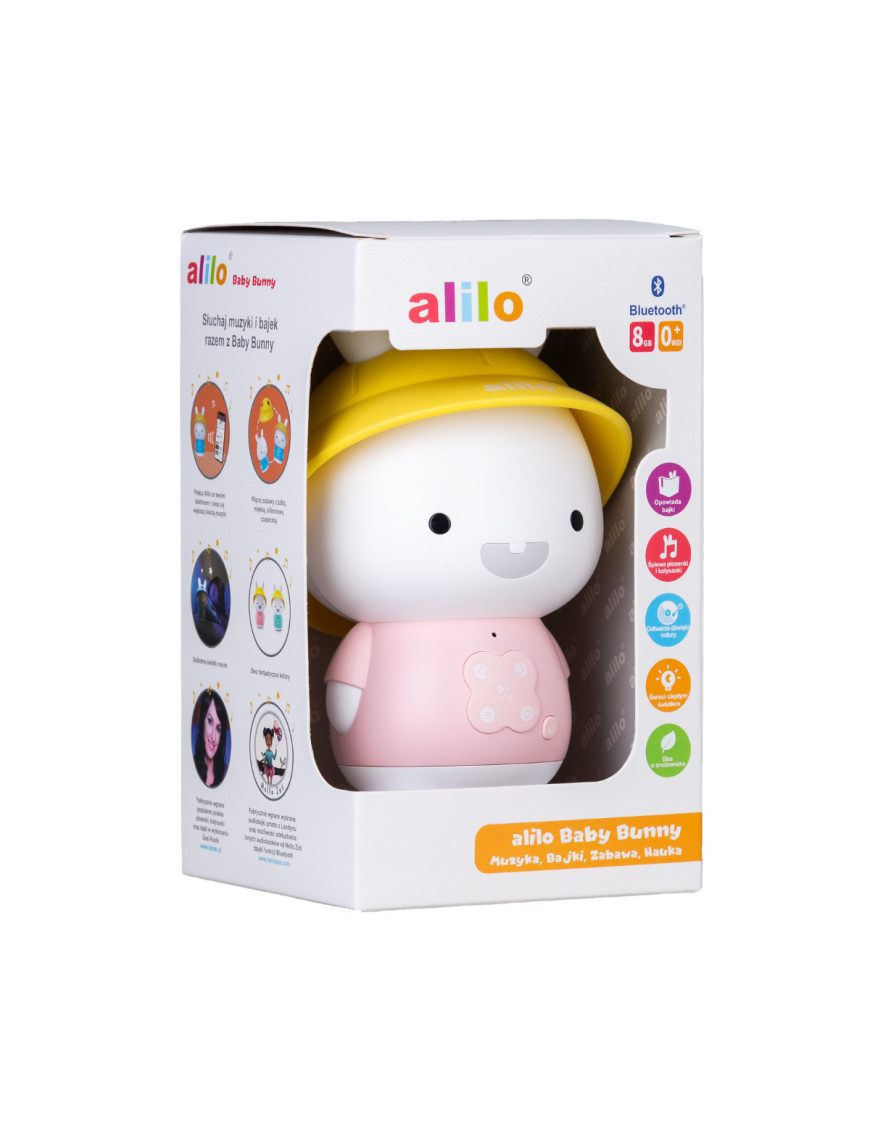 Alilo, Króliczek Baby Bunny Różowy