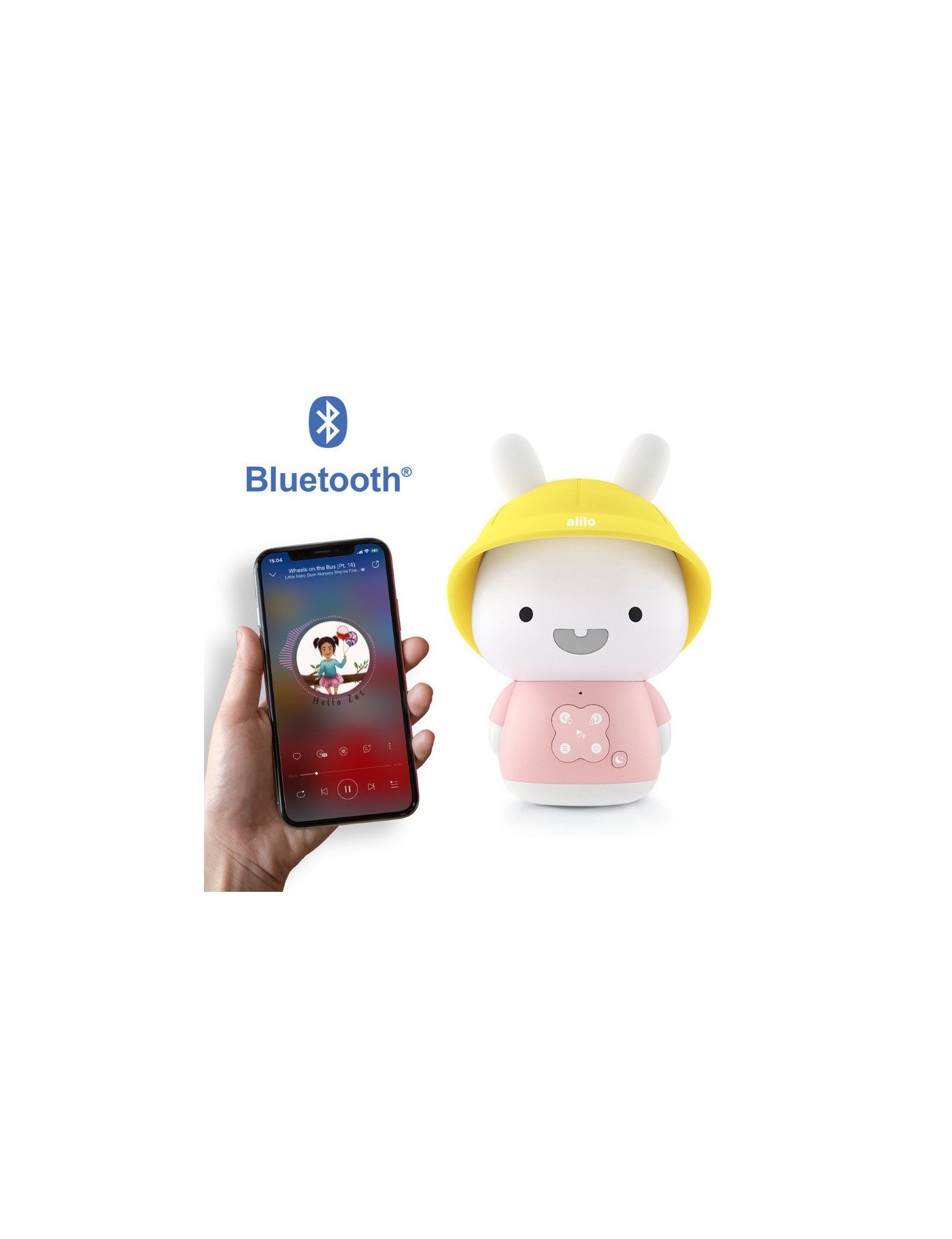 Alilo, Króliczek Baby Bunny Różowy