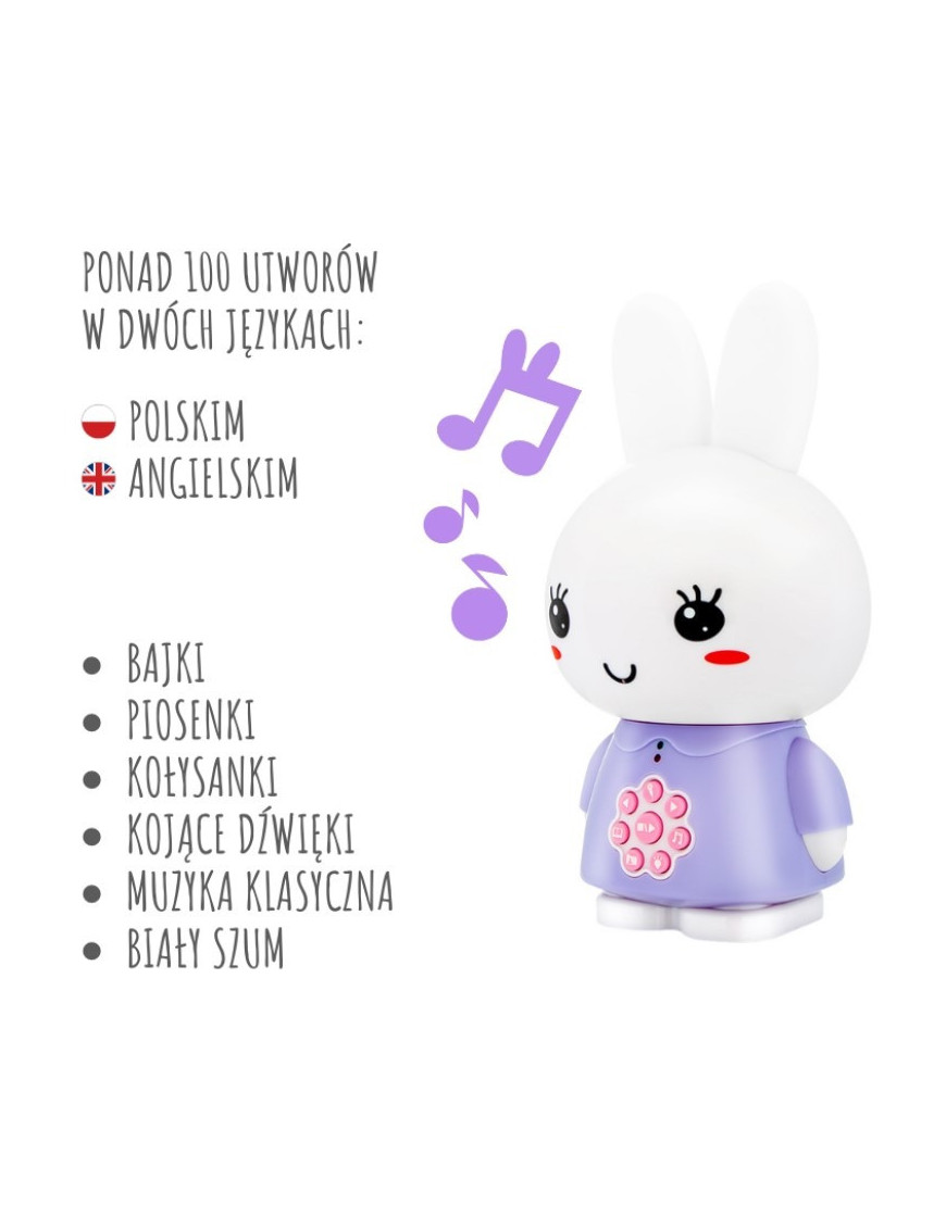 Alilo Króliczek Honey Bunny G6 - jasny niebieski