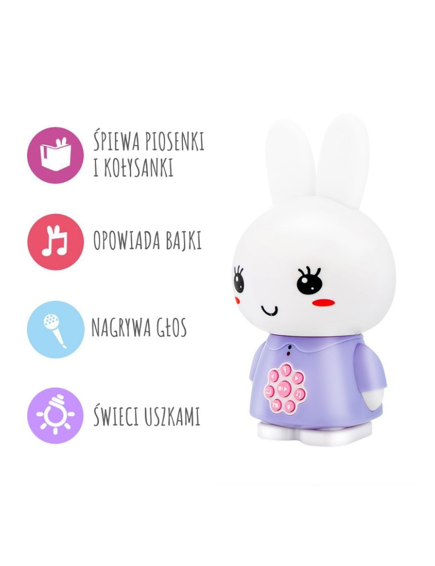 Alilo Króliczek Honey Bunny G6 - jasny niebieski