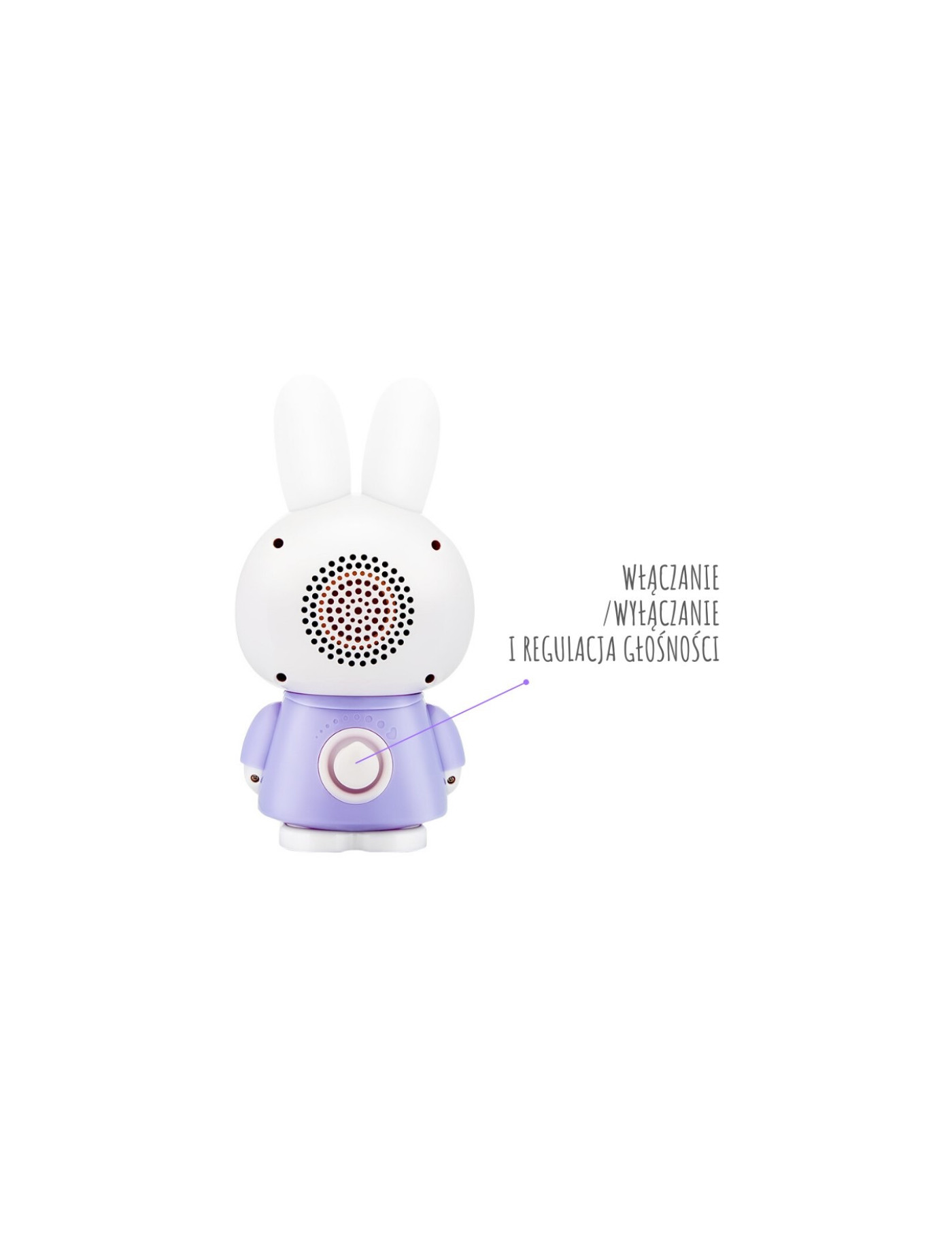 Alilo Króliczek Honey Bunny G6 - jasny niebieski