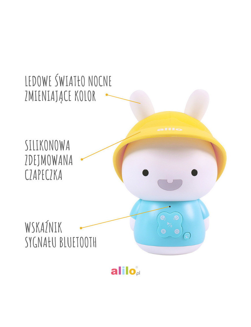 Alilo Króliczek Baby Bunny G9S+ - niebieski Alilo Króliczek Baby Bunny G9S+ - niebieski