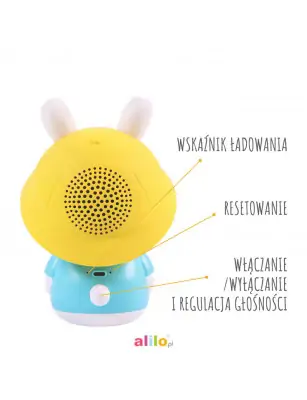 Alilo Króliczek Baby Bunny G9S+ - niebieski