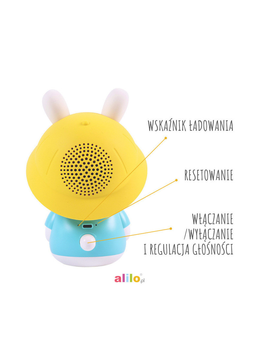 Alilo Króliczek Baby Bunny G9S+ - niebieski Alilo Króliczek Baby Bunny G9S+ - niebieski