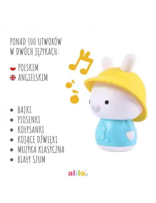 Alilo Króliczek Baby Bunny G9S+ - niebieski