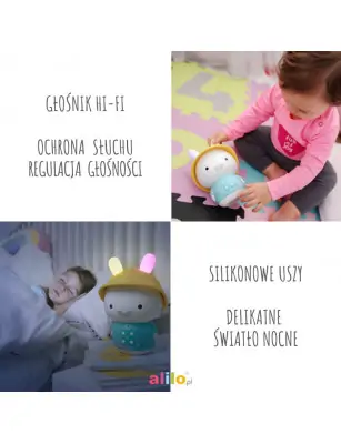 Alilo Króliczek Baby Bunny G9S+ - niebieski