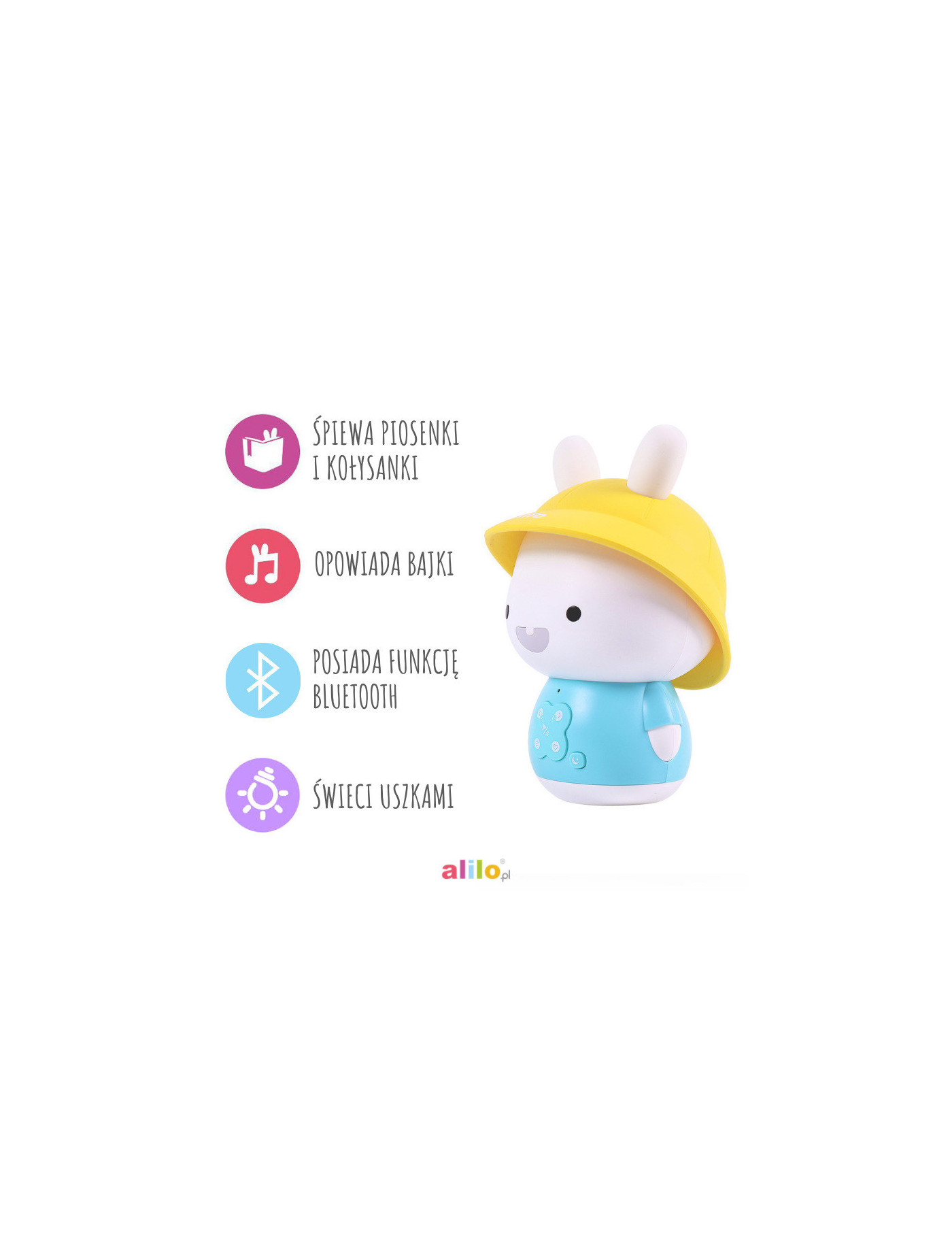 Alilo Króliczek Baby Bunny G9S+ - niebieski Alilo Króliczek Baby Bunny G9S+ - niebieski