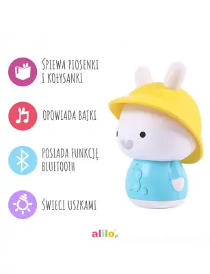 Alilo Króliczek Baby Bunny G9S+ - niebieski