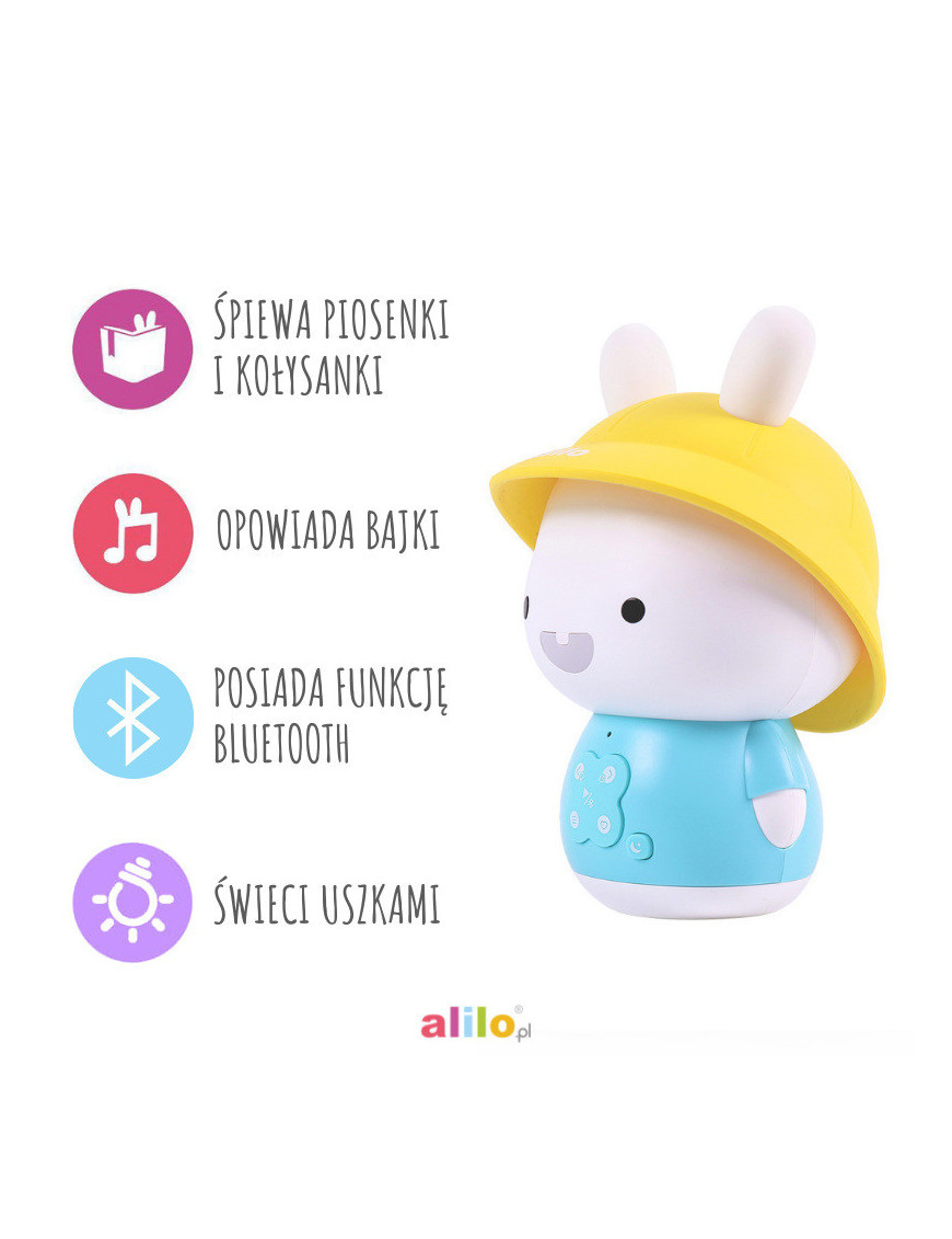 Alilo Króliczek Baby Bunny G9S+ - niebieski Alilo Króliczek Baby Bunny G9S+ - niebieski