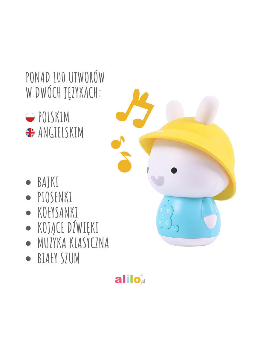 Alilo Króliczek Baby Bunny G9S+ - różowy