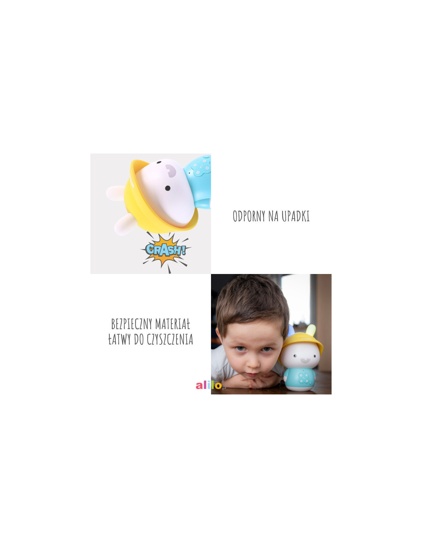 Alilo Króliczek Baby Bunny G9S+ - różowy