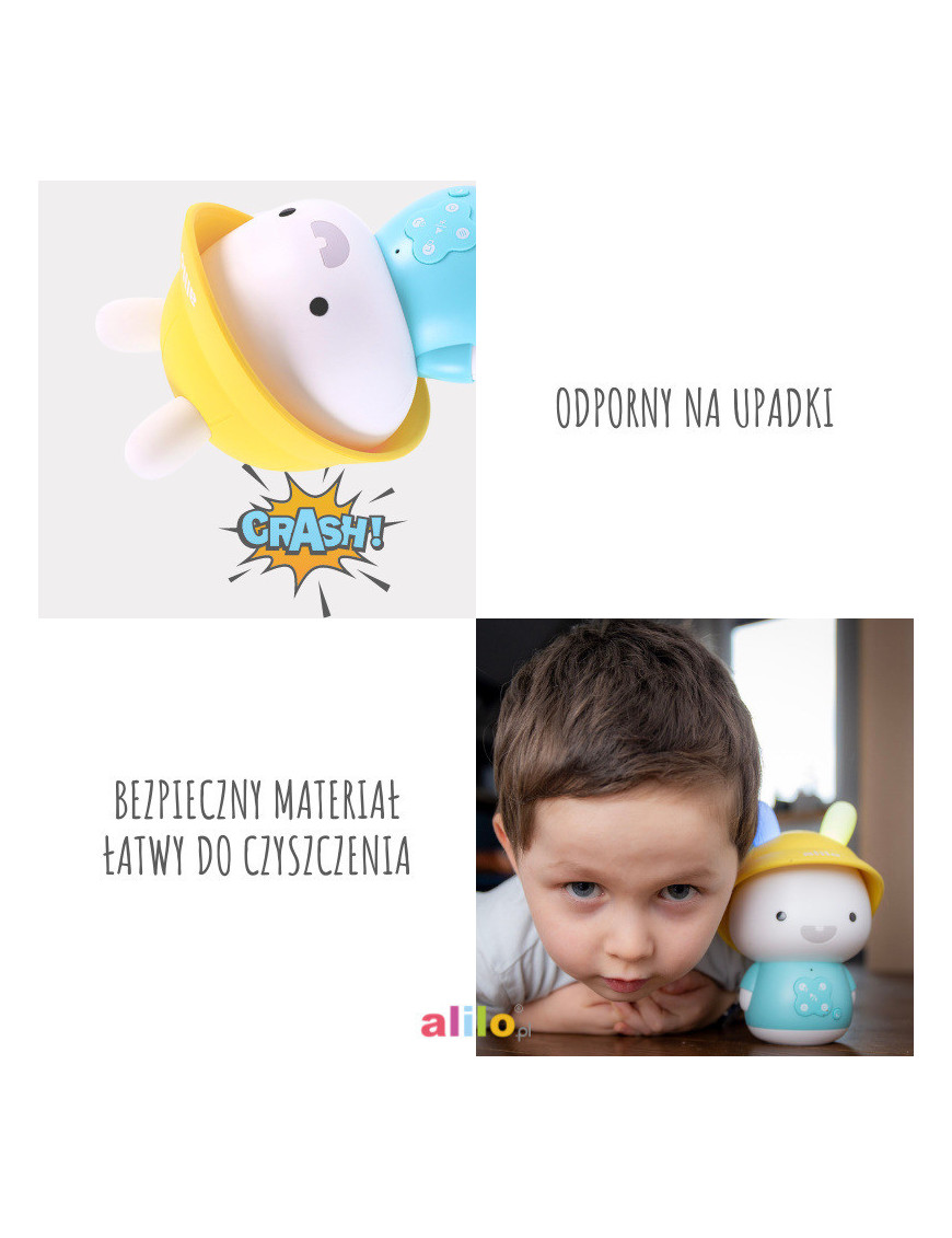 Alilo Króliczek Baby Bunny G9S+ - różowy