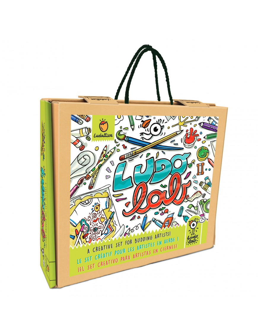 LUDO Lab – zestaw kreatywny dla początkujących artystów – Doodle Art
