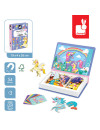 Magnetyczna układanka Jednorożec Magnetibook 3-8 lat, Janod