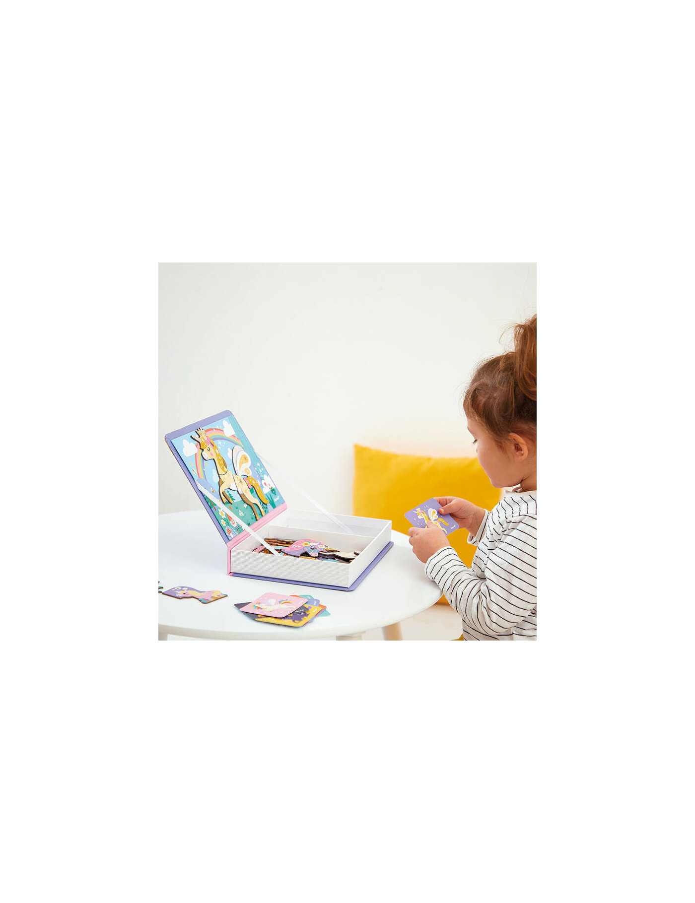 Magnetyczna układanka Jednorożec Magnetibook 3-8 lat, Janod