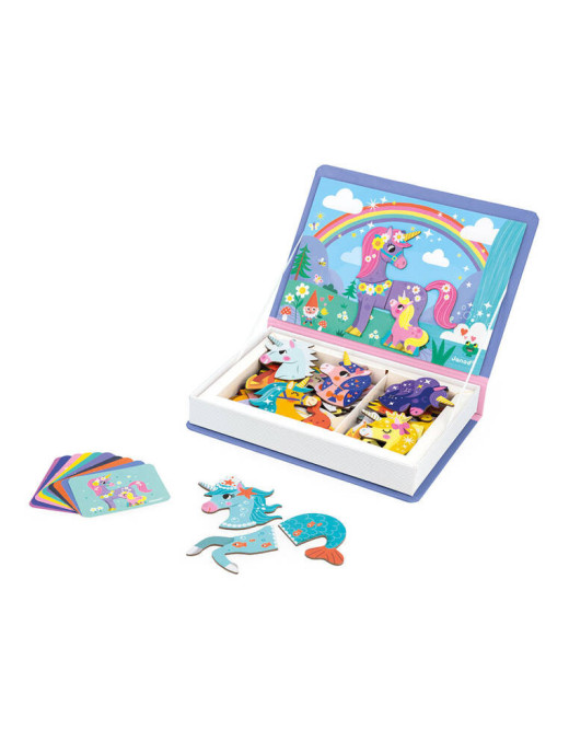 Magnetyczna układanka Jednorożec Magnetibook 3-8 lat, Janod